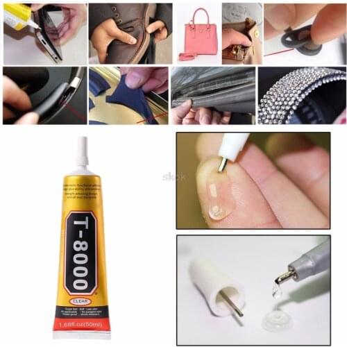 T8000 Multi purpose Adhesive glass touch screen LCD panel frame fixing glue 50ml Adhesive glue JUN06 dropship