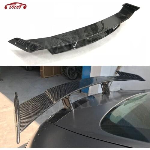 Carbon Fiber Rear Spoiler For Mercedes Benz AMG GT AMG GTS AMG GTR Coupe 2 Door FRP Rear Trunk Spoiler