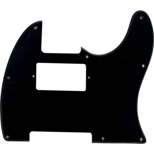 Pleroo Guitar Parts -For US Standard 8 Screw Holes Tele Telecaster With PAF Humbucker Guitar Pickguard Scratch Plate no side cut