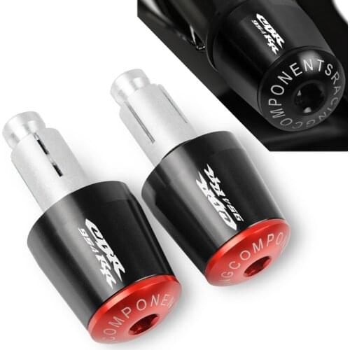 7/8" 22mm Motorcycle CNC Aluminum Handlebar Grips Ends For HONDA CBR954RR CBR 954RR CBR 954 RR CBR 954RR 2002 2003 2004