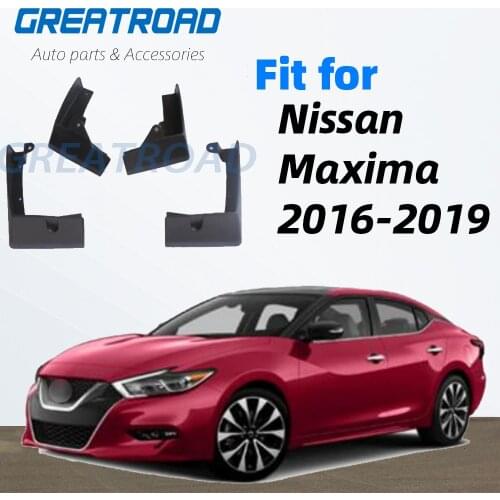 Car Front Rear wheel Mud Flap For Nissan Maxima 2016-2019 Fender Mud Flap Splash Guards Mudguards Car accessories Soft plastic