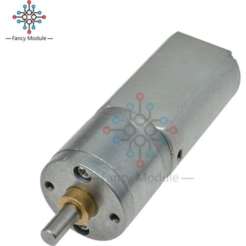 Diymore 20GA180 DC Gear Motor 12V DC Speed Reduction Gear Motor for Hair Divider Electric Toy Car
