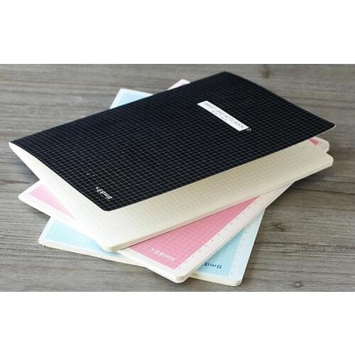 Cheng Jia Brand Notebook Stationery Geometry Small Squares Grid Soft Surface Copy Handbook Notepad B5 Student Diary Notebook