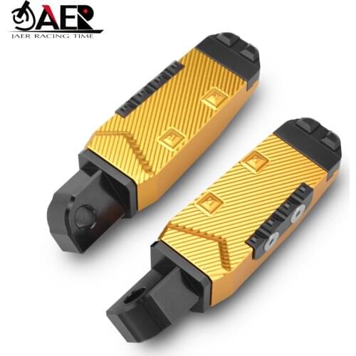 JAER High Quality Rear Footrests Foot Pegs Peg for Suzuki GSF650 GSF1250 Bandit SFV650 GSX1300 B-King