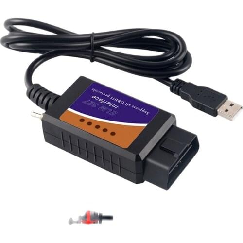 JMLOBD ELM327 USB Wifi Bluetooth FTDI Chip Elm327 Lector De Código HS Puede/MS Puede Cambiar Opcional ELM 327 Herramienta De