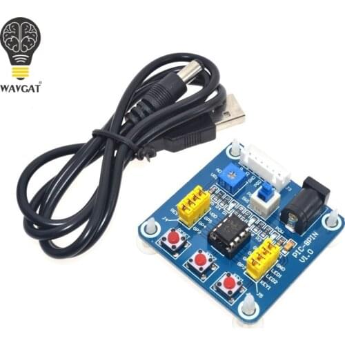 5V PIC12F675 Development Board Learning Board Test Breadboard+USB Cable