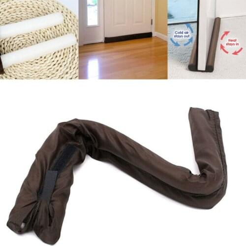 New Arrival Twin Door Draft Dodger Guard Stopper Protector Under Door Excluder Cleaner Window Cleaning Strip
