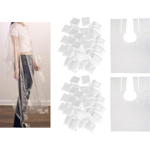 200x Disposable Hair Cutting Capes Gowns Salon Hairdresser Barber Cape