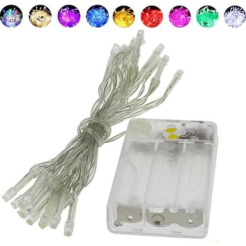 Holiday Led christmas lights outdoor Lamps 10M 5M 2M led string lights decoration for Birthday Party Holiday Wedding Garland