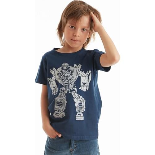 Robotic Boy Clothing Tshirt Kids Tops Children T-shirts for Baby Boys Short sleeve Tshirts Toddlers Tops For Summer Spring