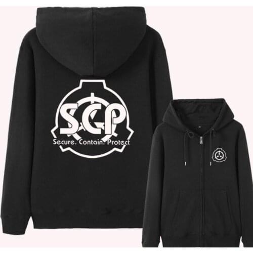 SCP Special Containment Procedures Foundation Super natural Costume hoodie jacket coat