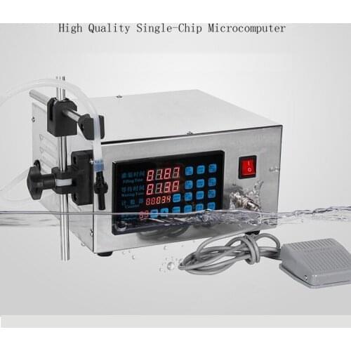 Liquid Water Juice Milk Digital Filler Perfume Filling Machine Electric Digital Control Liquid Filling Machine