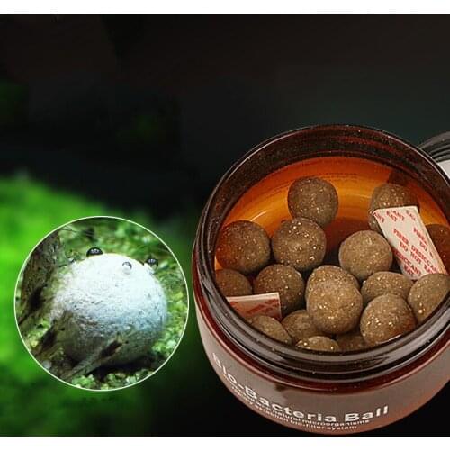23pcs Nitrifying bacteria Bio Bacterial Ball Aquatium nitrifying bacteria Clean Water and shrimp food Aquarium Fish Tank Pond