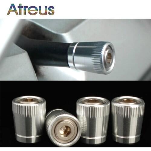 4Pcs New Car Tire Valve Caps Anti-theft for Opel Astra J H G Kia Rio Ceed Sorento Sportage 2017 Skoda Octavia A5 A7 Rapid Fabia