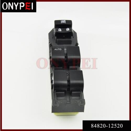 84820-12520 84820-06100 Master Window Switch For 08-10 Toyota Camry Corolla 8482012520 84820 12520