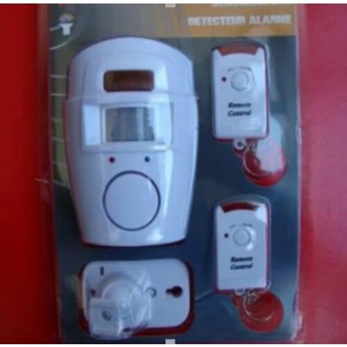 Wireless Remote Control Independent Alarm Detection PIR Motion Detector