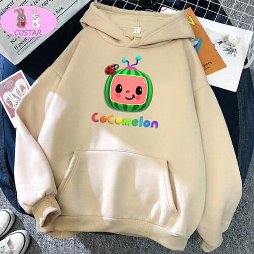 COSTAR Hot Sale Cocomelon Printed Fashion Hoodies Pullover Harajuku Hooded Sweatershirt Unisex