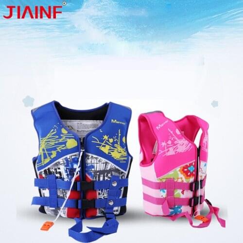 4-10Age Child Buoy Epe Pearl Cotton Buoyancy Suit Learn To Swim Anti-Rollover Safe Jacket Swimming Pool Accessories For Children
