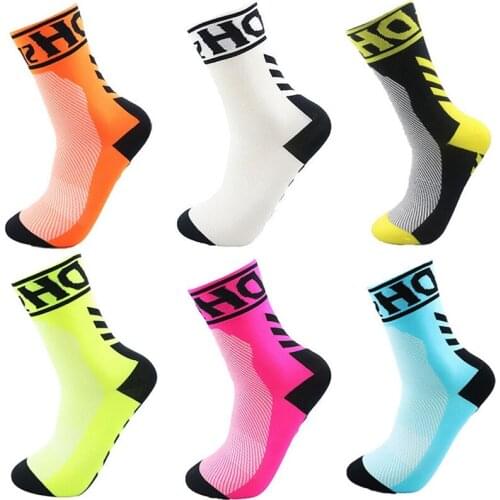 DH SPORTS New Top Quality Cycling Socks Men Bicycle Road Bike Socks Wearproof Sports Outdoor Running Compression Socks For Women