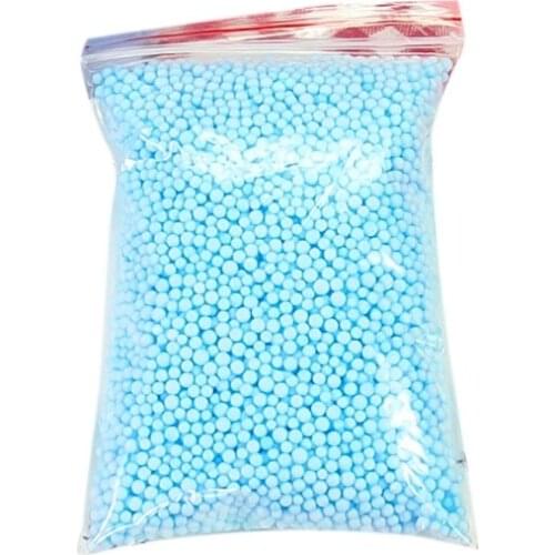 DIY Christmas Snow Mud Particles Accessories Slime Balls Small Tiny Foam Beads For Floam Filler For Supplies 2-4mm