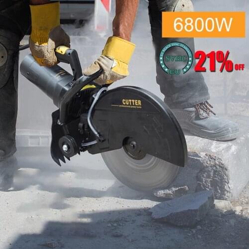 6800W Electric Circular Saw Multi-Function Angle Adjustable Portable Cutting Machine With Blades Wood Metal Stone Tile Cutter