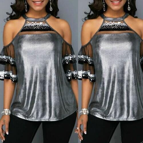 Kayotuas Women's T-shirts With Sequins