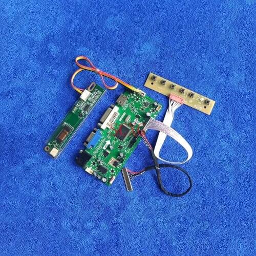 Kit VGA DVI HDMI-compatible 1CCFL M.NT68676 drive controller board Screen Fit LTN170MT02/LTN170P1/LTN170P2 1680*1050 LVDS 30-Pin