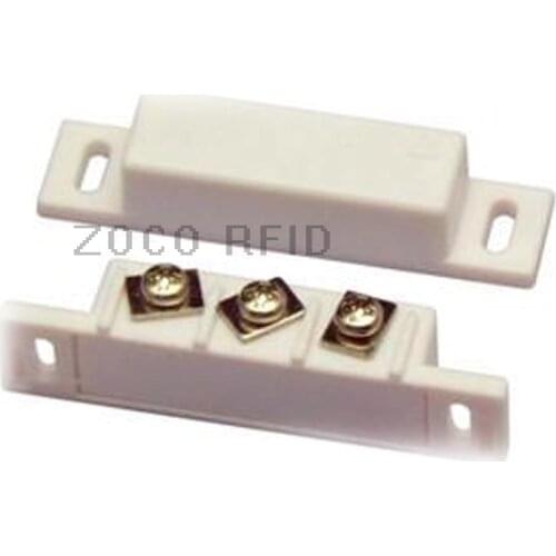 5pairs/lot NO and NC two kinds type Wired magnetic contacts door window sensor for alarm system