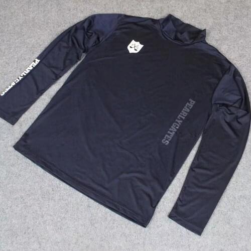 Mens Golf Long Sleeve Base Coat Summer Ultra Thin Sunscreen Underwear Ultraviolet-Proof