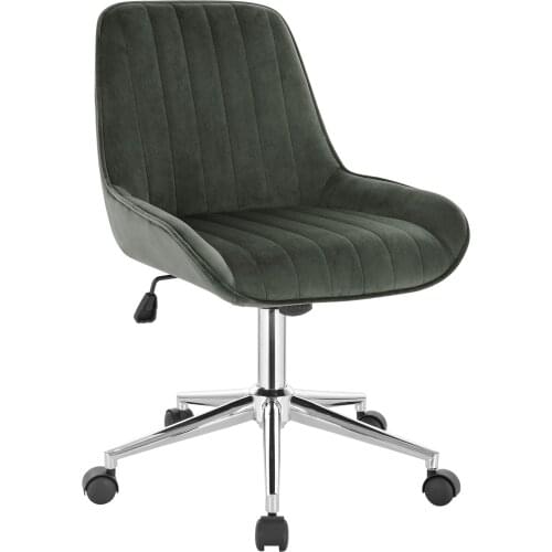 Office Chair Rolling Stool Ergonomic Swivel Stool with Backrest Height-Adjustable Cosmetic Work Computer Chair Office Furniture