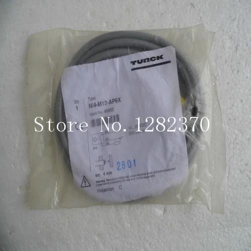 [SA] new original authentic TURCK sensor switch NI4-M12-AP6X spot --5PCS/LOT