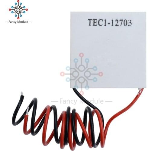 TEC1-12703 Heatsink Thermoelectric Cooler Cooling Peltier Plate Module