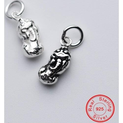 UQBing Vintage 925 Sterling Silver Brave Troops Pendant Charms For DIY Bracelet Necklaces Jewelry Making Findings