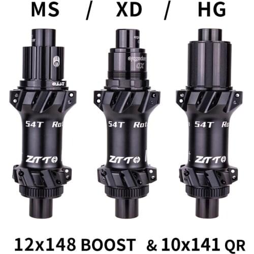 M1 MTB Bike Hub Straightpull BOOST 148 Hub Ultralight 28 Hole 54T HG XD MS Core 12 Speed Thru Axle 28h Bicycle Hub 12x148