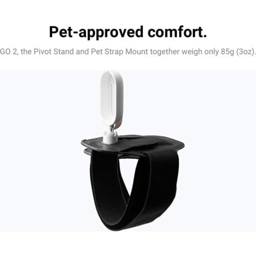 High Quality Pet Strap Mount Stand Pet Bagging For Insta360 Go 2 Steering Bracket Pivot Stand