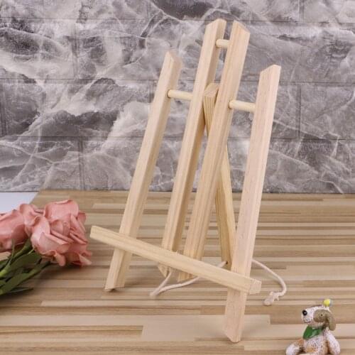 ZHUTING High Quality Wood Easel Advertisement Exhibition Display Shelf Holder Studio Painting Stand 30cm