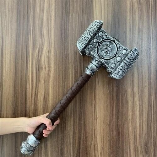 1:1 Cosplay Destroy Hammer Figure Model 54cm Hammer Weapon Kids Gift Game Role Playing Safety PU Material Costume