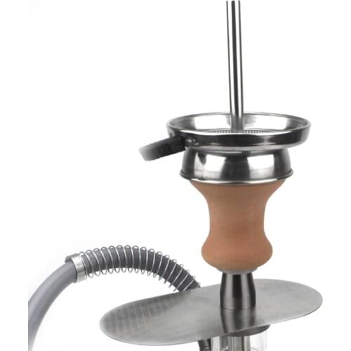 1pcs Hookah Charcoal Holder Metal Handle Chicha Cigarette Accessories Tobacoo Hookah Shisha Carbon Barrier Charcoal Holder