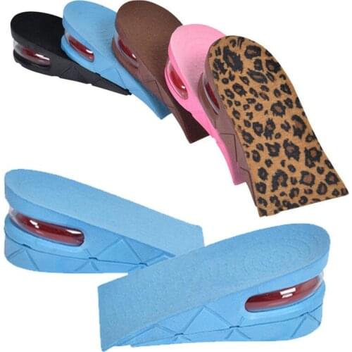 100pairs new Adjustable 5 cm 2 Layer Up Air Cushion Heel Insert Increase Height Lift tools fashion