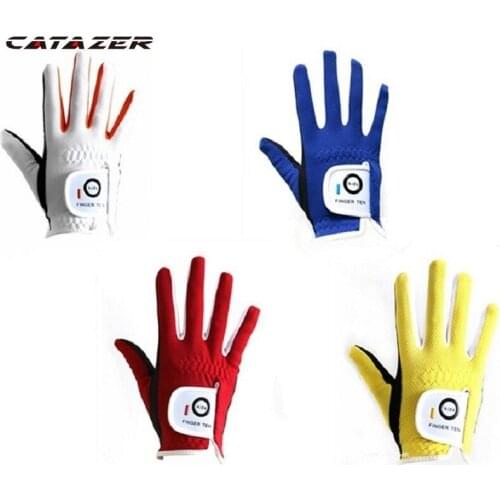 2 Pcs or Pair Breathable Golf Rain Gloves 4-12 Years Child Left Right Hand Hot Wet All Weather Grip Size S M ML L XL