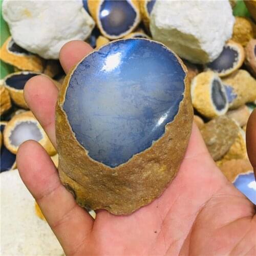 280-300g natural agate raw stone cut raw stone decorative specimens