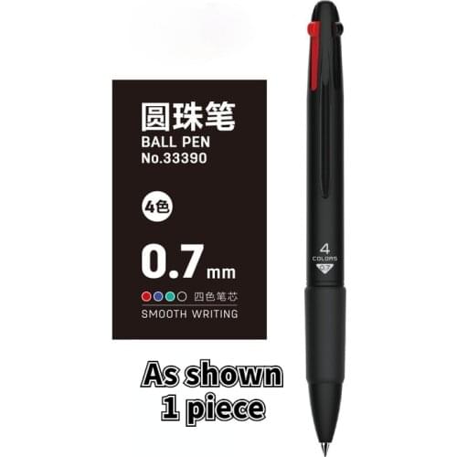 4 in 1 MultiColor Pen Creative Ballpoint Pen Colorful Retractable Ballpoint Pens Multifunction Pen For Marker Writing Stationery