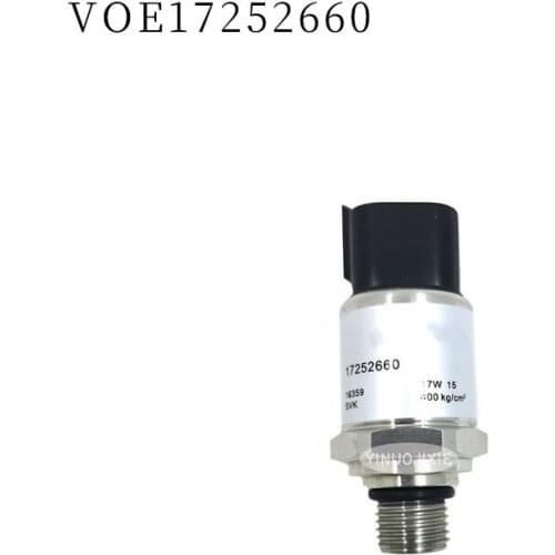 Excavator accessories Hydraulic pump high pressure sensor for EC380D 480D engine Pressure switch VOE17252660 17252660