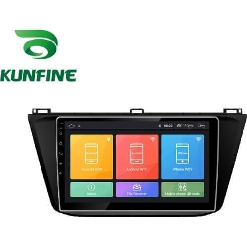 Android 10.0 Octa Core Car DVD GPS Navigation Player Deckless Car Stereo for VW Tiguan L 2017-2018 Headunit Radio