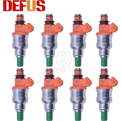 DEFUS INP-020 8X Gasoline Fuel Injector Nozzle Bico For Mitsubishi Lancer Evo 5-9 Ralliart FQ MDL560 560cc Petrol Car INP020 NEW
