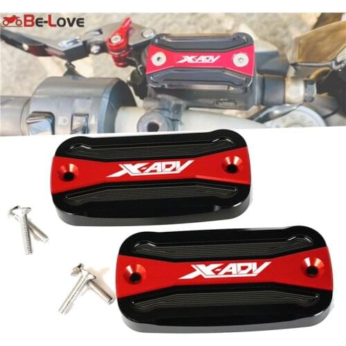 Motorcycle Aluminum Front Brake Reservoir Fluid Tank Cover Accessories FOR HONDA XADV X ADV X-ADV 300 750 1000 2017 2018 2019
