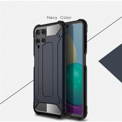 For Samsung Galaxy A22 Case Bumper PC Shockproof Hard Armor Case For Samsung A22 Cover For Samsung A02S A52 A72 A22 A 22 Fundas