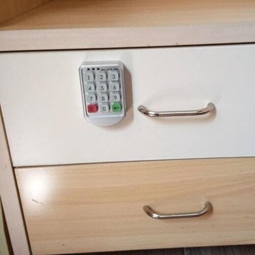 Electronic Password Keypad Lock Private Storage Intelligent Cabinet Locks with Digital Combination Code for Door Bathroom Golf