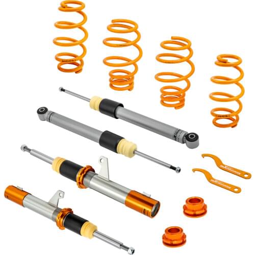 Coilover Shock Absorber For Audi A3 8P For VW Golf MK6 Jetta MK5 Adjustable Height Suspension Strut