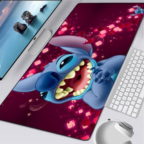 Computer Mouse Pad Gamer Mousepad Gaming Accessories Notebook Laptop Keyboard Table Cover Mat Desk Pad stitch Kawaii mouse pad